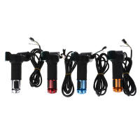 2pcs/1par De Acelerador Eléctrico Universal Para Bicicleta Con Pantalla LCD Indicador Para Motocicleta Eléctrica 12-99V Piezas De Bicicleta - details 1