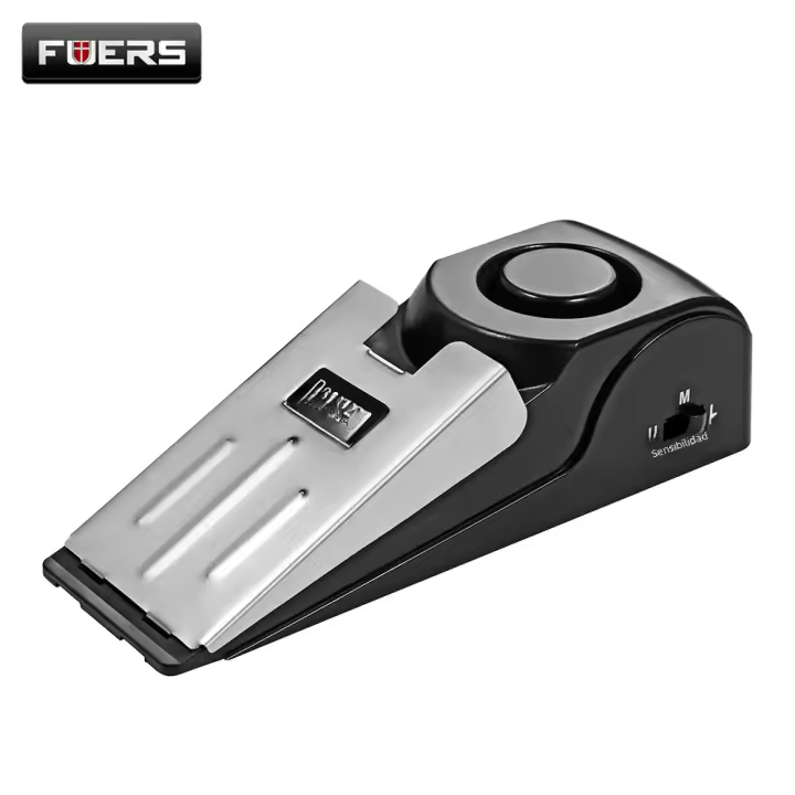 Sistema De Alarma Para Puertas FUERS Con Bloqueo Antirrobo Portátil Y Alarmas De Presión Seguridad Doméstica Alta Potencia 120dB - 1