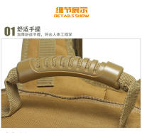 Mochara de camuflaje, Bolsa de senderismo, mochila de equipamiento de Ocio Repelente al agua para Aventuras al Aire Libre - details 19