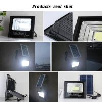 Lámpara Solar LED De 1000W Con Control Remoto Para Jardín Y Camping Energía Ahorro Instalación Self-Contained Protección IP67 - details 11