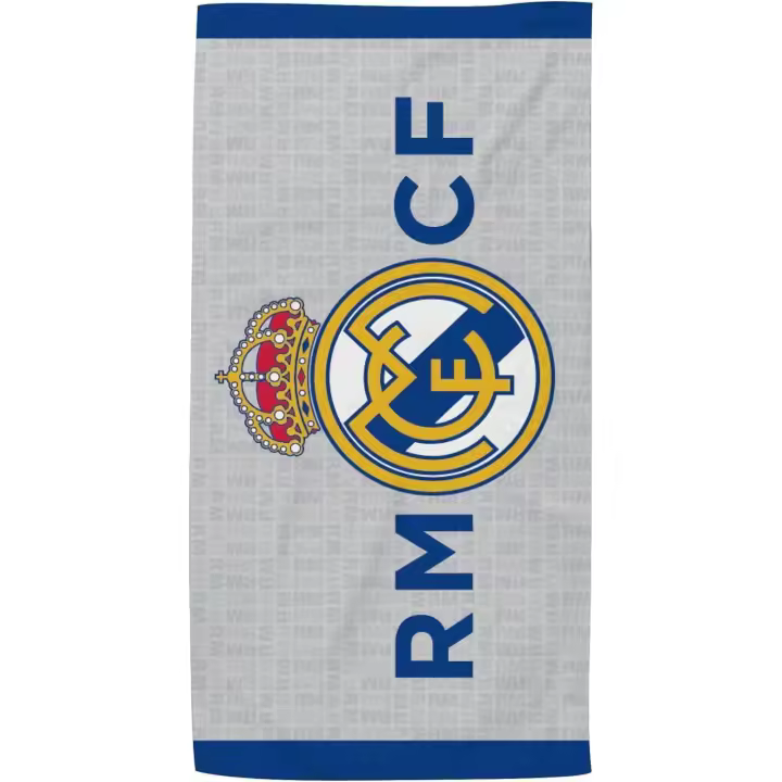 TOALLA PLAYA O PISCINA REAL MADRID MICROFIBRA TAMAÑO 140X70CM. ARDITEX - 1