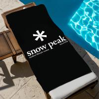 Toalla De Playa Grande De Secado Rápido Fashion Outdoor S-Snow Peak Logo Para Piscina Gimnasio Baño Camping Viaje Deporte - details 3