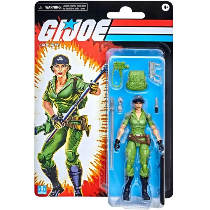 G.I. Joe Retro Collection Figura 2022 Lady Jaye 15 cm - 1