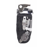Portabaterías Jingyuqin Con Llave Pequeña Y Shell Para Mercedes Benz a B C E S CL CLS CLA CLK W203 W204 W205 W210 W211 W212 Material ABS+metal - details 1