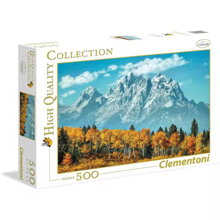 CLEMENTONI PUZZLE 500 PIEZAS GRAND TETON IN FALL - 1