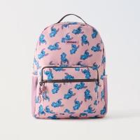 Mochila Grande Versátil De Disney Stitch Para Viajes De Ocio Y Escuela Con Compartimento Para Carrito Multifuncional Y Cable Incluido Material Nylon Unisex - details 4