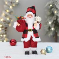 Muñeco De Navidad Santa Claus Colgante De Peluche Esquiando En Una Lancha Colgante Para Árbol De Navidad Decoración De Fiesta - details 3