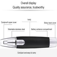 Afeitadora Eléctrica Para Nariz Y Cejas Trimmer De Pelo Nasal Limpiador De Pelo Nasal Herramienta De Aseo Personales - details 10