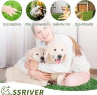 Pataca De Grama Artificial Para Perros Grande Tapete De Inodoros Portátil Para Entrenamiento De Mascotas Material Fibra Lavable Al Agua Ideal Para Exteriores - details 51