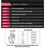 Guantes De Gimnasio Para Hombres Y Mujeres Entrenamiento Fitness Antideslizantes Transpirables Para Ciclismo Y Bodybuilding - details 0