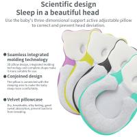 Almohada Para Bebé De Memoria De Espuma Protección Del Cuello Y Cabeza Almohada De Viaje Para Recién Nacidos Y Bebés Hasta 24 Meses Unisex - details 2