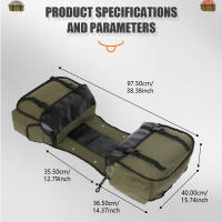 Bolsa De Sillín Impermeable De Lona Para Motocicleta Capacidad Alta Para Honda Shadow Suzuki DR 650 Accesorios De Viaje - details 0