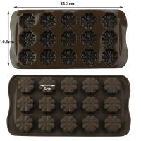 Molde De Galletas De Silicona 1Pcs Forma De Corazón Huevo Dinosaurio Estrella Hoja Y Robot Para Hornear Y Helados - details 7