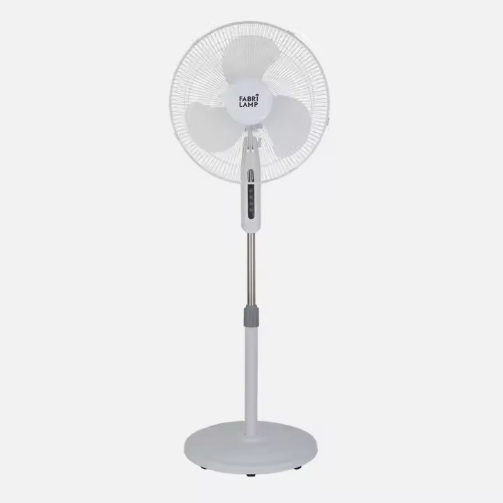 Ventilador De Pie Etesio Blanco 3 Velocides - 1