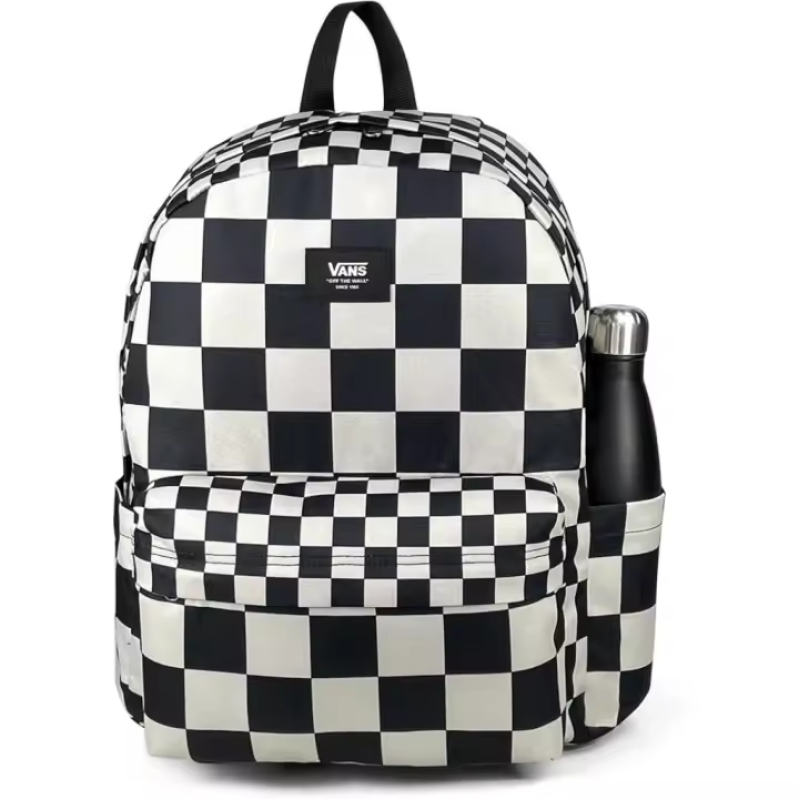 Mochilas Hombre Marca Vans Modelo Old Skool Check Backpa - 1