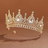 Accesorio De Pelo Clásico Elegante Y Noble Para Mujer Regalo De Belleza Real Para Novia Y Damas Del Honor Metal - details 8