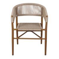 Silla De Cuerda Y Metal Vivian - Misterwils Furniture For Free Souls 57x77x58 - details 13