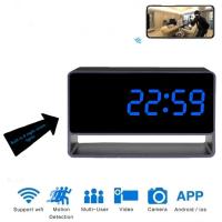 Cámara Digital WiFi 1080P Con Reloj Cámara De Seguridad IP Con Alarma P2P Vigilancia Doméstica Detección De Movimiento Visión Remota - details 0