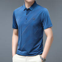 Polera Polo Para Hombre Casual Negocios Corta Resistente Al Arrugas Y Liso Cómoda Transpirable Verano Viscosa Solida Regular - details 11