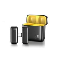 Micrófono Lavalier Inalámbrico Con Estuche De Carga Portátil Para Audio Y Video Grabación Compatible Con iPhone Android Notebook Ideal Para Gaming En Vivo - details 7