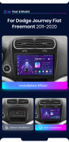 Junsun Radio coche para Dodge Journey Fiat Freemont 2011 2012 2013 2014 2015 2016 2017 2018 2019 2020 inalambrico CarPlay Android Auto sistemas inteligentes de coche reproductor multimedia para auto No 2 din 2din DVD - details 2