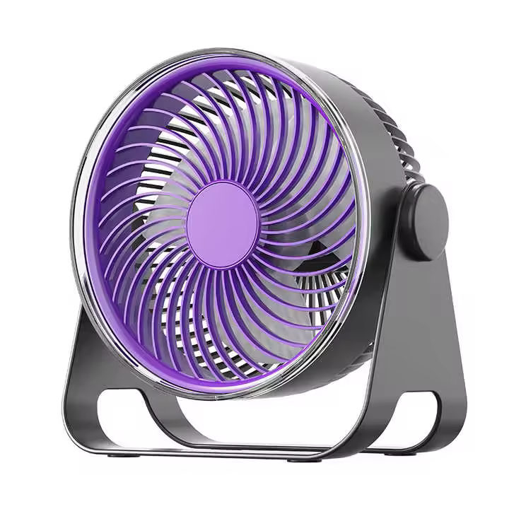 PORCHEDDU Ventilador de Alta velocdad, ventilador portátil recargable con refrigeración por Agua, mini VENTILADOR DE escretorio USB, turbina, mini ventilador personal - 1
