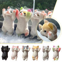 Juguete De Mano De Gato Grande En Silicona Suave Para Alivio Del Estrés Regalo Para Niños Y Adultos Figura De Gato Mochi - details 1