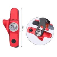 MEROCA Pastillas De Freno Para Bicicleta Sistema V Brake Material De Goma Resistente Y Silencioso Con Ranura Antisuciedad - details 1
