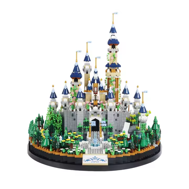 Bloques De Construcción De Torre De Cuento Micro-Partículas Modelo De Hada Kit De Construcción Para Niños Regalo - 1