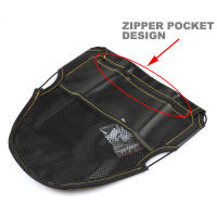 Bolsa De Asiento Para Motocicleta Almacenamiento Sótano Bolsa Herramienta Compatible Con Xmax PCX150 TMAX NMAX VESPA Forza 125 300 350 750 Material De Cuero - details 5