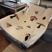 Ferm Living Tapiz De Bosque Sand Nórdico Con Setas Para Sofá Y Silla Decoración De Hogar Estilo Nórdico Y Minimalista - details 2