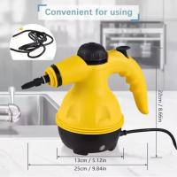 Limpiador a Vapor Portátil - Amplia Gama de Accesorios - Potente Limpiador a Vapor - Limpia todo type de superficies con vapor-Perfecto para el hogar, El Automóvil y más. Enchufe estándar europeo - details 2