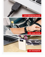Linterna de luz potente con carga USB L2, linterna LED táctica de aleación de aluminio súper brillante para exteriores, resistente al agua - details 5