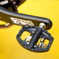 Pedales De Bicicleta De Montaña TANKE Con 3 Embragues Sellados SPD Plataforma Dual Y Bloqueado Pedales De Aluminio Nylon Accesorio Ciclista - details 12