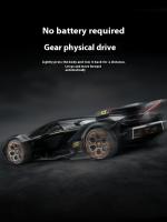 Modelo De Coche Dieciséisvoz Lambo V12 GT De Metal 1:24 Con Sonido Y Luz Regalo Para Coleccionistas Decoración De Escritorio Juguete Educativo Para Niños - details 4
