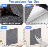 Alfombra De Afilado Para Gatos Con Adhesivo Auto-Adhesivo Protector De Muebles Antigolpes Trimmable Para Gatos - details 6