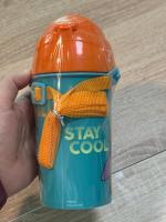 Botella Cantimplora de agua infantil Stitch 500ml | Cantimplora para niños con correa - details 3