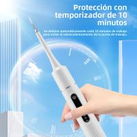 Cepillo De Dientes Eléctrico Con 6 Modos De Limpieza Profunda Eliminación De Calcafores Blanqueamiento De Dientes Limpiador De Placa Eliminador De Manchas De Café Y Tartar Para Cuidado Oral - details 7