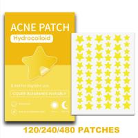 Parches De Acné Estelar 120/240/480PCS Transparentes No Irritantes Fáciles De Usar Para La Piel Suave Y Sensible - details 11