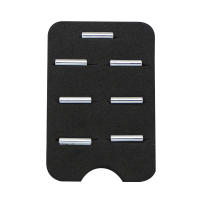 7Pcs Decorativos Pegatinas Para Botones De Elevación De Ventanas De Coche Para Ford Fiesta Ecosport Focus 3 4 MK3 MK4 2012-2015 Accesorios De Plástico - details 4