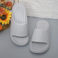 Eva Mujer Pantuflas De Casa Con Suela Suave Y Antideslizante Para Interior Y Baño Comodidad Verano 2024 Sandalias De Plataforma Flat EVA Color Verde/Gris/Cafe - details 2