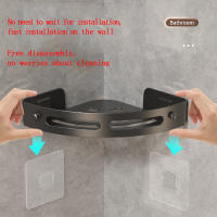 2pcs Estante De Ducha En Esquina Espacioso Almacenamiento Baño Soporte De Pared Montado Para Shampoo Gel De Ducha Accesorios De Baño Plástico - details 3
