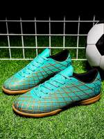Zapatos De Fútbol Profesionales Para Adultos Duros Antideslizantes Deportivos Interiores Bajo La Rodilla Material PU Tela De Poliéster Suela De Goma - details 3