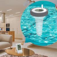 Floating Pool Water Thermometer - Easy Read Digital Thermometer with Indoor Temperature Humidity Monitor for Swimming Pools, Fishing Pond, Bath Tube, Hot Tubs, Aquariums (white) - details 2
