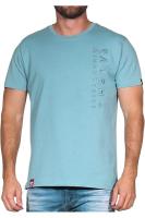 Camiseta de manga corta ALPHA INDUSTRIES. Con logotipo bodado. - details 0