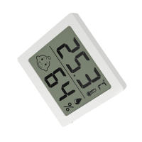 Medidor De Temperatura Y Humedad Digital LCD Estación Climática Para El Hogar Con Luz Trasera Para Habitación De Bebé Medidor De Ambiente Electrónico - details 14