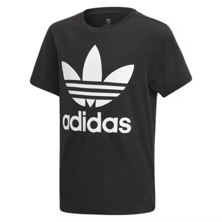 Camiseta Adidas modelo Trefoil Tee Black/White en color Negro - 1