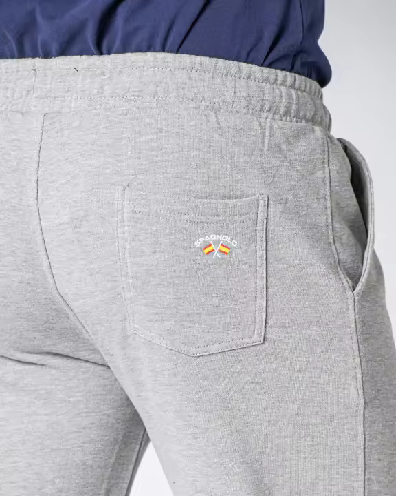 PANTALON FELPA CONFORT GRIS - 1