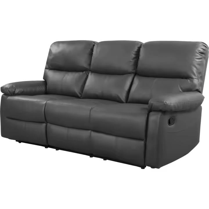 Sofá reclinable 3 plazas "Lincoln" - Topo - 1