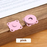 10 Sets De Botones Magnéticos De Metal Con Diseño De Flor De Cerezo Para Manualidades Y Artesanía Cierres De Trapecio Para Bolsos Y Ropa Accesorios DIY - details 12